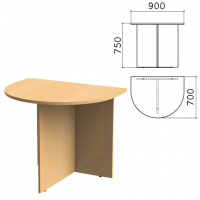 МО-95 - Стол приставной к столу для переговоров МО-94